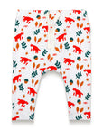 Toddler Boy Slouchy Pants - Fox Forest Print