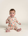 Toddler Boy Slouchy Pants - Fox Forest Print