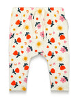 Toddler Girl Slouchy Pants - Sunny Flower Print