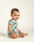 Toddler Boy Slouchy Shorts - Forest Animal Print