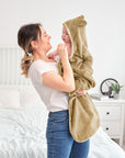 Hooded Baby Towel - Brown Sugar