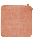 Hooded Baby Towel - Ginger red