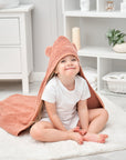 Hooded Baby Towel - Blush Pink