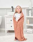 Hooded Baby Towel - Blush Pink