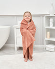 Hooded Baby Towel - Blush Pink