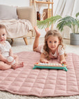 Linen Round Playmat