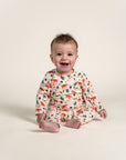 Toddler Boy Long Sleeve T-shirt - Fox Forest Print